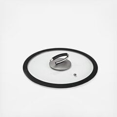Стеклянная крышка с силиконовой кромкой, 28 см, Gran Gourmet цена и информация | Кастрюли, скороварки | 220.lv