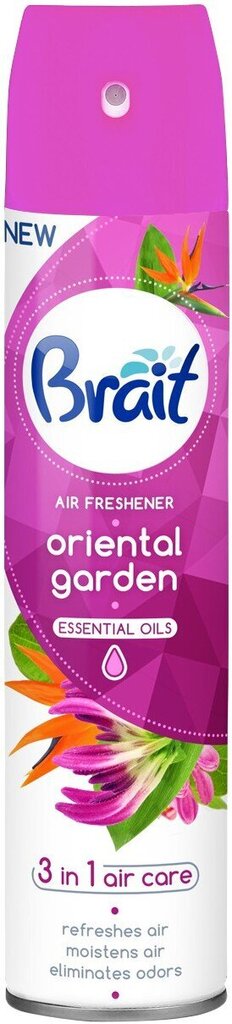 Gaisa atsvaidzinātājs BRAIT "Oriental Garden", 300 ml cena un informācija | Gaisa atsvaidzinātāji | 220.lv