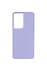 Silikona vāciņš Samsung Galaxy S21 Ultra SoundBerry, gaiši violets-lavanda цена и информация | Чехлы для телефонов | 220.lv