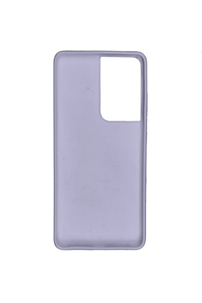Silikona vāciņš Samsung Galaxy S21 Ultra SoundBerry, gaiši violets-lavanda cena un informācija | Telefonu vāciņi, maciņi | 220.lv