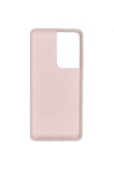 Silikona vāciņš Samsung Galaxy S21 Ultra SoundBerry, gaiši rozā-mistyrose цена и информация | Чехлы для телефонов | 220.lv