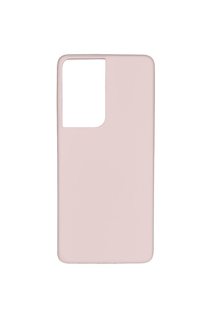 Silikona vāciņš Samsung Galaxy S21 Ultra SoundBerry, gaiši rozā-mistyrose cena un informācija | Telefonu vāciņi, maciņi | 220.lv
