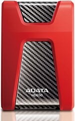 Жесткий диск Adata HD650 2.5'' 1TB, USB 3.0, красный цена и информация | Жёсткие диски | 220.lv