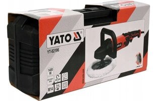 Pulēšanas mašīna Yato 1400W (YT-82196) cena un informācija | Rokas instrumenti | 220.lv
