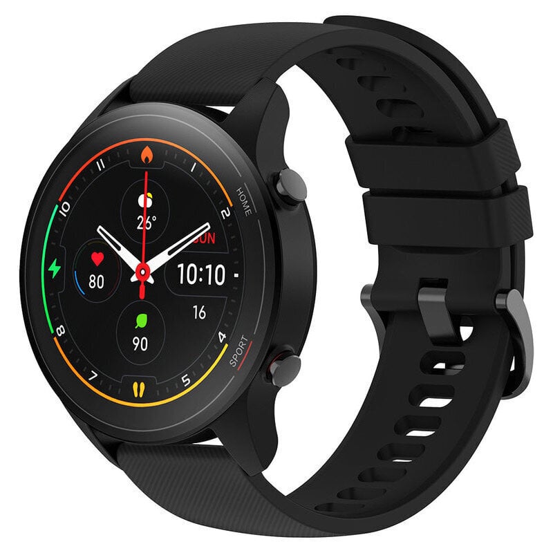 Xiaomi Mi Watch Black цена и информация | Viedpulksteņi (smartwatch) | 220.lv