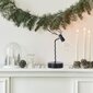 Ziemeļbriežu formas galda lampa ar spīdošu virteni DecoKing, 15 LED цена и информация | Ziemassvētku lampiņas, LED virtenes | 220.lv