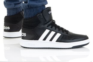 Vīriešu kedas Adidas Hoops 2.0 MID FY8618, melnas cena un informācija | Sporta apavi vīriešiem | 220.lv