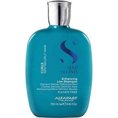 Шампунь для вьющихся волос Alfaparf Milano Semi di Lino Curls Enhancing Low Shampoo 250 мл цена и информация | Шампуни | 220.lv