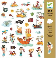 Lipdukai DJECO Piratai, 160 vnt. цена и информация | Развивающие игрушки | 220.lv