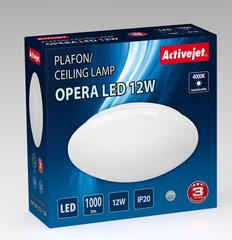 LED gaismeklis Activejet AJE-Opera, 12W, balts cena un informācija | ActiveJet Mēbeles un interjers | 220.lv