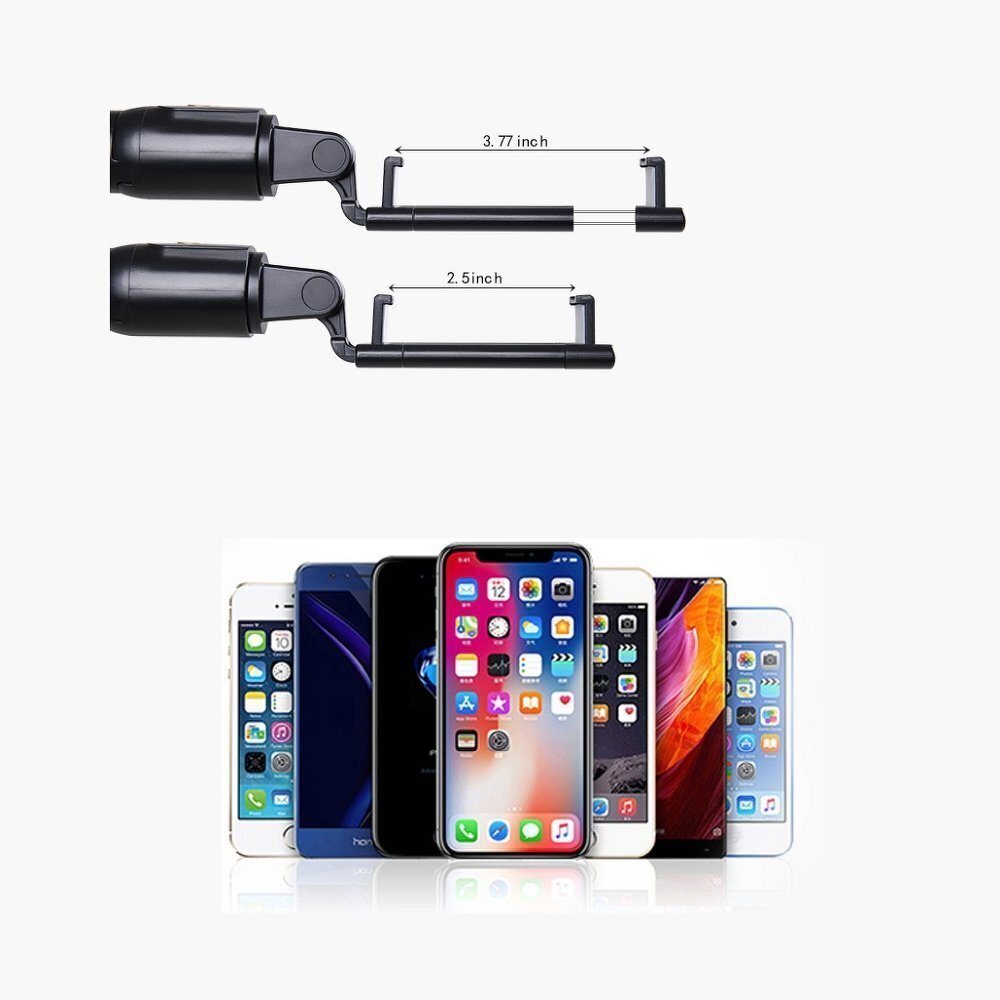 RoGer 2in1 Universāls Selfie Stick + Tripod Statnis ar Bluetooth Tālvadības pulti / Balts cena un informācija | Selfie Sticks | 220.lv