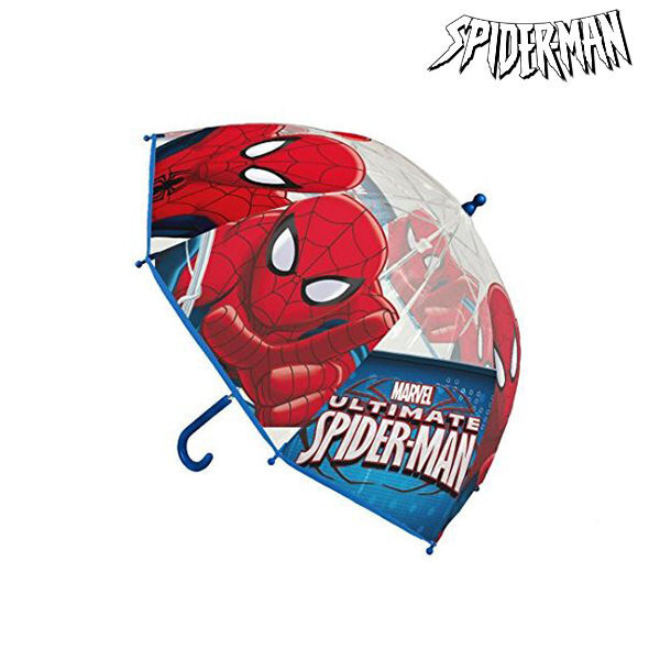 Burbuļa formas lietussargs Spiderman 20672 (45 cm) cena un informācija | Bērnu aksesuāri | 220.lv