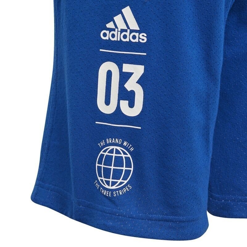 Šorti zēniem Adidas YB Sid Short Jr DV1703, zili цена и информация | Zēnu šorti | 220.lv