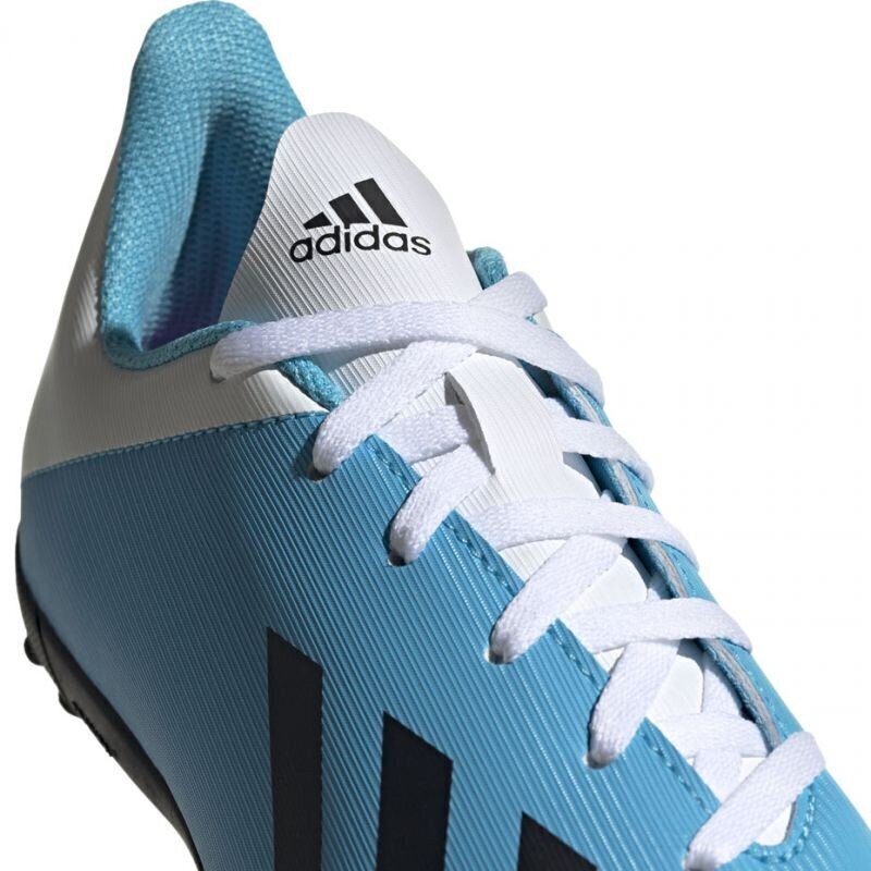 Futbola buči Adidas X 19.4 TF Jr F35347, zili cena un informācija | Futbola apavi | 220.lv