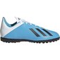 Futbola buči Adidas X 19.4 TF Jr F35347, zili цена и информация | Futbola apavi | 220.lv