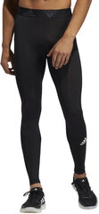 Леггинсы Adidas Tf Long Tight Black GM5036/M цена и информация | Мужская спортивная одежда | 220.lv