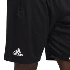 Adidas Šorti 4K 3 Bar Shorts Black GL8943/XL cena un informācija | Sporta apģērbs vīriešiem | 220.lv
