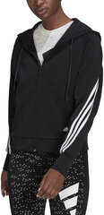 Adidas Džemperi W Fi 3s Fz Hoodie Black GL0339/XS цена и информация | Женские толстовки | 220.lv