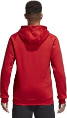 Мужской джемпер Adidas Core 18 Hoody M CV3337 (45231), красный цена и информация | Мужская спортивная одежда | 220.lv