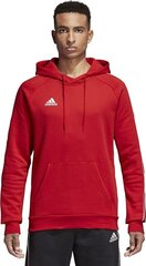 Мужской джемпер Adidas Core 18 Hoody M CV3337 (45231), красный цена и информация | Мужская спортивная одежда | 220.lv