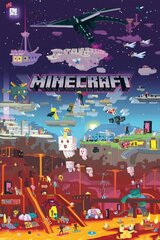 Minecraft World Beyond — plakāts 61x91,5 cm cena un informācija | Datorspēļu suvenīri | 220.lv