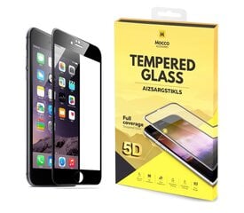 Mocco Full Glue 5D Signature Edition Tempered Glass Защитное стекло для Apple iPhone 6 Plus / 6S Plus Черное цена и информация | Защитные пленки для телефонов | 220.lv