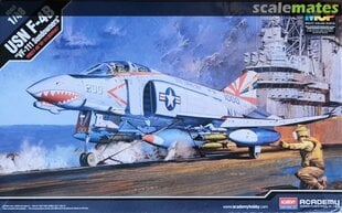 Līmējams modelis Academy 12232 USN F-4B VF-111 Sundowners 1/48 cena un informācija | Līmējamie modeļi | 220.lv