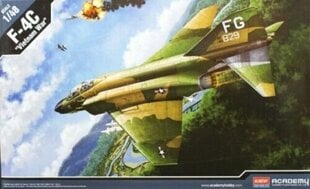 Līmējams modelis Academy 12294 USAF F-4C VIETNAMESE WAR 1/48 cena un informācija | Līmējamie modeļi | 220.lv