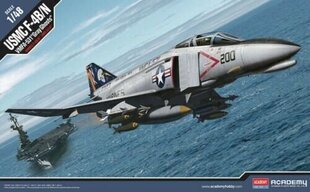 Клейкая модель Academy 12315 USMC F-4B/N VMFA-531 GRAY GHOSTS 1/48 цена и информация | Склеиваемые модели | 220.lv