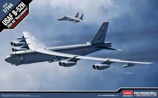 Клейкая модель Academy 12622 USAF B-52H 20th BS Buccaneers 1/144 цена и информация | Склеиваемые модели | 220.lv