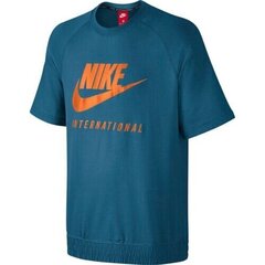 Футболка мужская Nike International Crew, синяя цена и информация | Мужские футболки | 220.lv