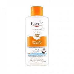 Sauļošanās losjons bērniem SPF50+ Eucerin Sun Kids, 150 ml cena un informācija | Sauļošanās krēmi | 220.lv