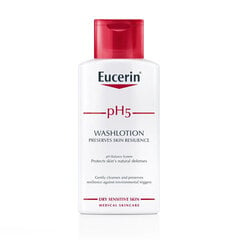 Очищающий лосьон Eucerin для чувствительной кожи, 200 мл цена и информация | Масла, гели для душа | 220.lv