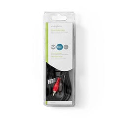 Bandridge, Aux 3.5 mm/RCA, 5 m cena un informācija | Kabeļi un vadi | 220.lv