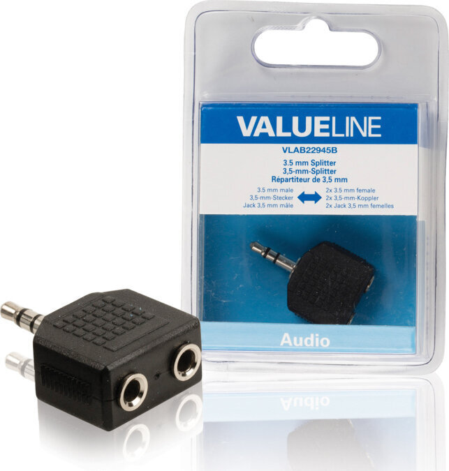 Value Line, Aux 3.5 mm cena un informācija | Adapteri un USB centrmezgli | 220.lv