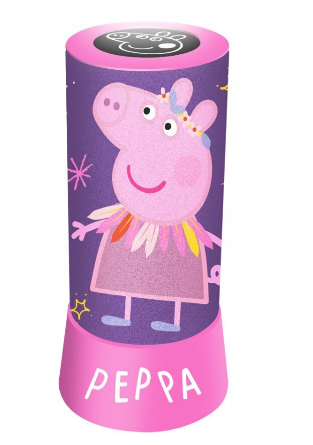 LED cilindru projektors, Peppa Pig cena un informācija | Lampas bērnu istabai | 220.lv