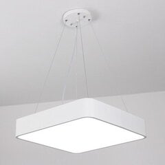 Piekaramais griestu LED gaismeklis Balts Kvadrāta 48 W 600 mm 4000 K cena un informācija | Piekaramās lampas | 220.lv