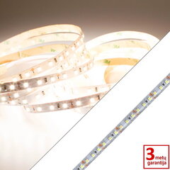 LED lente 12 V IP65 9,6 W / m 4500 K SMD2835 Premium 120 LED, neitrāli balta cena un informācija | LED lentes | 220.lv