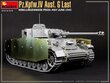 Līmējams modelis MiniArt 35333 Pz.Kpfw.IV Ausf. G Last/Ausf. H Early. NIBELUNGENWERK PROD. MAY-JUNE 1943. 2 IN 1 INTERIOR KIT 1/35 cena un informācija | Līmējamie modeļi | 220.lv