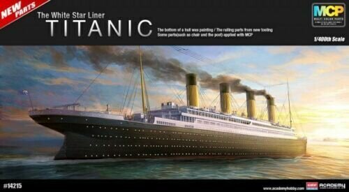 Līmējams modelis Academy 14215 The White Star liner TITANIC 1/400 цена и информация | Līmējamie modeļi | 220.lv