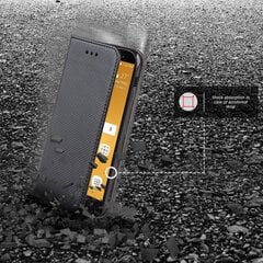 Перекидной чехол Moozy для Samsung A5 2017 - черный магнитный откидной футляр с держателем для карт и подставкой цена и информация | Чехлы для телефонов | 220.lv