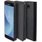 Moozy magnētisks telefona maciņš ar karšu turētāju un statīva funkciju saderīgs ar Samsung J5 2017 telefona modeli - Melns cena un informācija | Telefonu vāciņi, maciņi | 220.lv