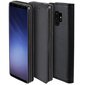 Moozy magnētisks telefona maciņš ar karšu turētāju un statīva funkciju saderīgs ar Samsung S9 Plus telefona modeli - Melns cena un informācija | Telefonu vāciņi, maciņi | 220.lv