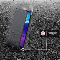 Moozy magnētisks telefona maciņš ar karšu turētāju un statīva funkciju saderīgs ar Huawei Honor 10 telefona modeli - Melns cena un informācija | Telefonu vāciņi, maciņi | 220.lv
