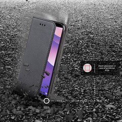 Moozy magnētisks telefona maciņš ar karšu turētāju un statīva funkciju saderīgs ar Huawei Y7 Prime 2018, Huawei Nova 2 Lite telefona modeli - Melns cena un informācija | Telefonu vāciņi, maciņi | 220.lv