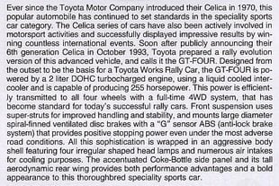Tamiya - Toyota Celica GT-Four, 1/24, 24133 cena un informācija | Konstruktori | 220.lv