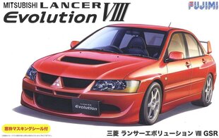 Fujimi - Mitsubishi Lancer Evolution VIII GSR, 1/24, 03924 цена и информация | Kонструкторы | 220.lv