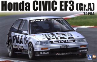 Beemax - EF3 Honda Civic Gr.A `89 PIAA, 1/24, B24005 cena un informācija | Konstruktori | 220.lv