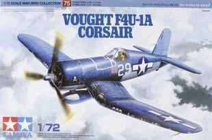 Tamiya - Vought F4U-1A Corsair, 1/72, 60775 cena un informācija | Konstruktori | 220.lv