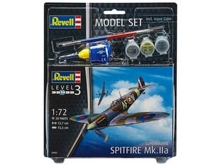 Revell - Spitfire Mk.IIa Model Set, 1/72, 63953 цена и информация | Revell Товары для детей и младенцев | 220.lv